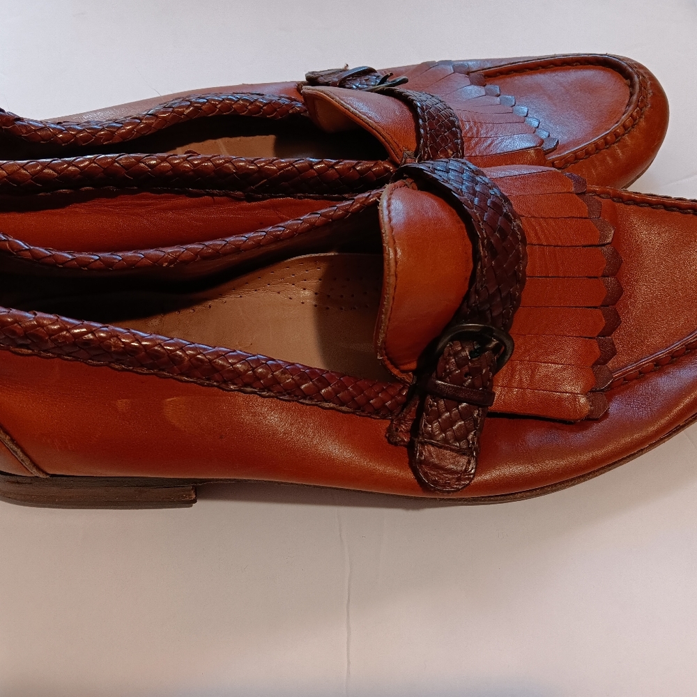 Allen Edmonds Monterey Leather Buckle Loafers-Men